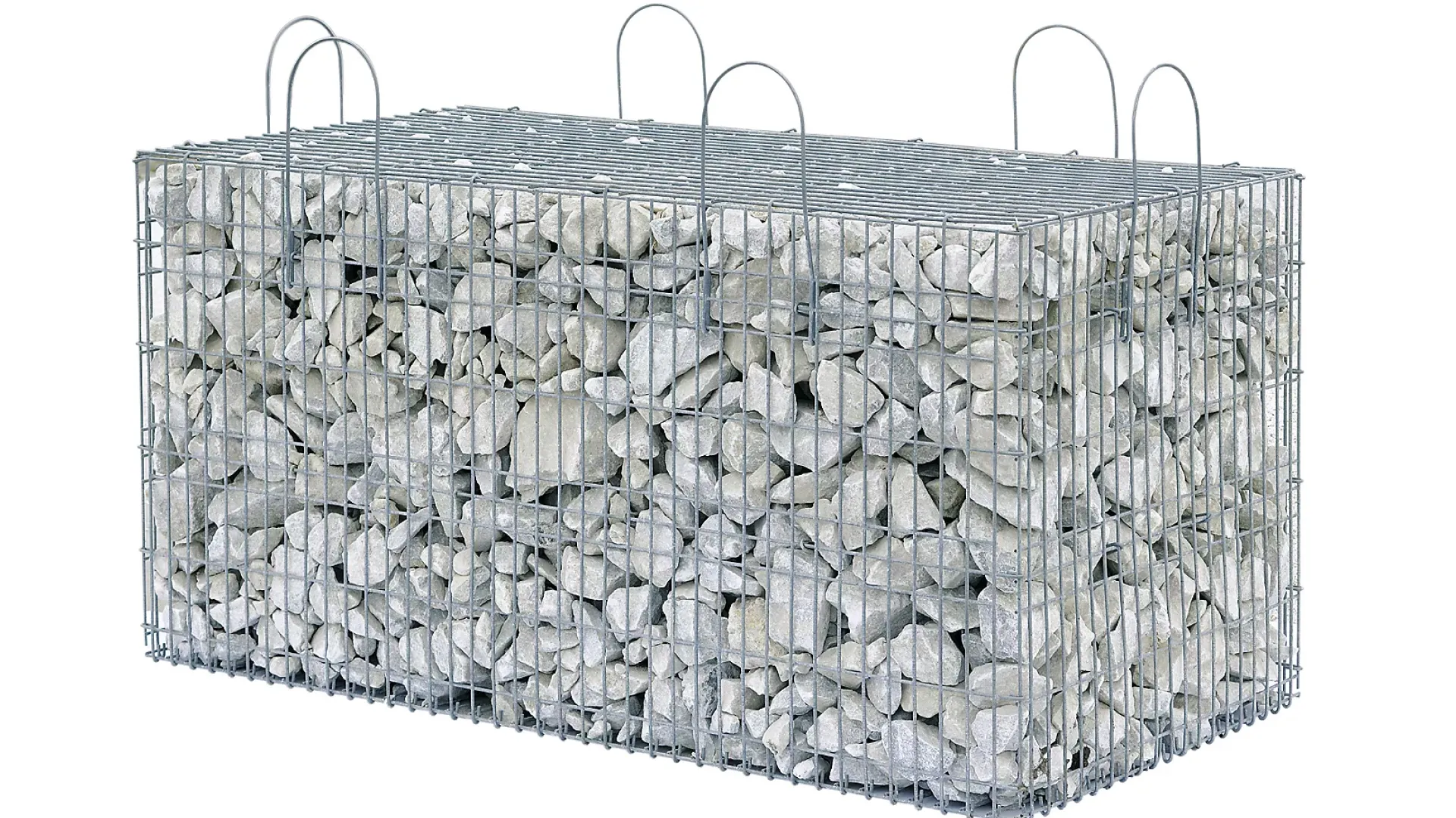 Габион матрасно-тюфячные  2.4 мм  6х2х1 м  6х8 мм оцинкованные ГОСТ Р 52132-2003